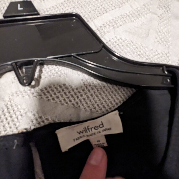 Wilfred Aritzia Black Mini Shift Dress (size M) - Picture 6 of 7